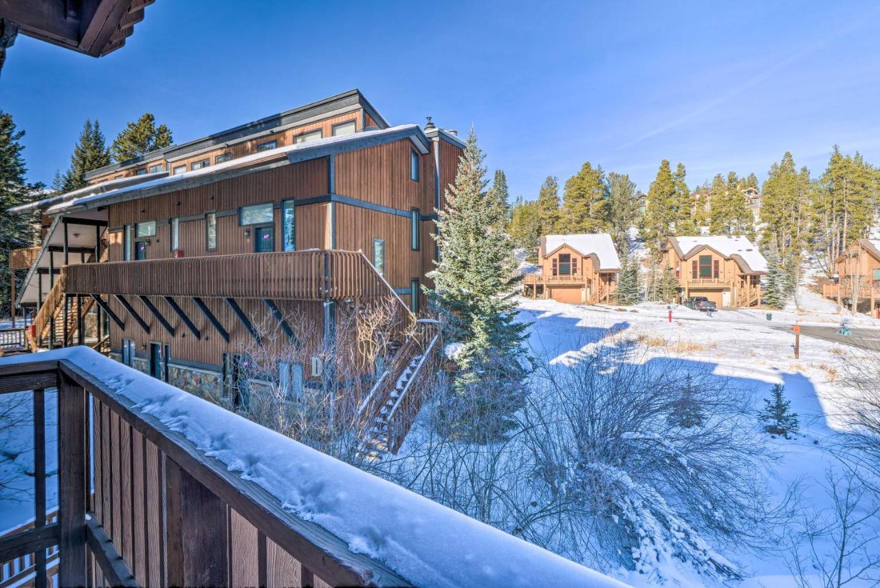 Ski-In Breck Condo Walk To Shops And Restaurants! Breckenridge Eksteriør billede